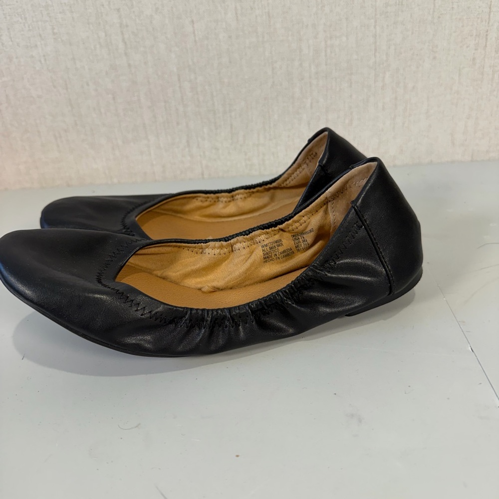 Black Women's Ballet‎ Flats - Picture 3 of 9